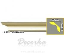 Карниз с гладким профилем Harmony K 205 2,4 м