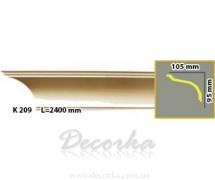Карниз с гладким профилем Harmony K 209 2,4 м
