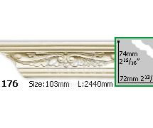 Карниз с орнаментом Gaudi Decor С-176 2,44м