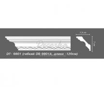 Карниз гибкий с орнаментом Decomaster DS-9801A Flex