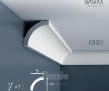 Карниз с гладким профилем Orac Basixx CB521 2м