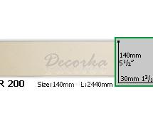 Молдинг с гладким профилем Gaudi Decor CR-200 2м