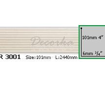 Молдинг с гладким профилем Gaudi Decor CR-3001 2,44м