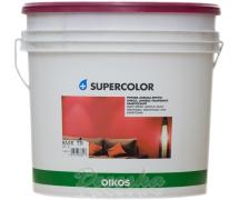 Краска Oikos Supercolor белая 10л