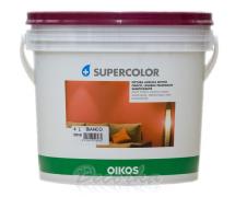 Краска Oikos Supercolor белая 4л