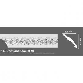 Карниз гибкий с орнаментом Decomaster 95818 Flex