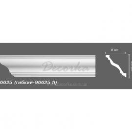 Карниз гибкий с гладким профилем Decomaster 96625 Flex
