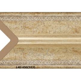 Карниз угловой Decor-Dizayn 140-450 (553) 2,4м