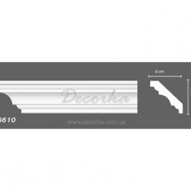 Карниз с гладким профилем Decomaster 96610