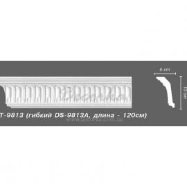 Карниз гибкий с орнаментом Decomaster DS-9813A Flex