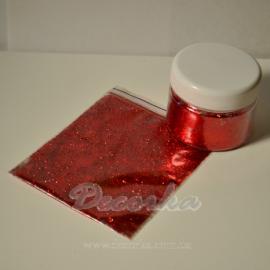 Блёстки, глиттеры Magic Glitters Красный 100мл. (art. MG-Rd-0,2mm)