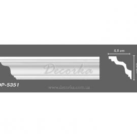 Карниз с гладким профилем Decomaster DP-5351