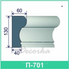 Молдинг фасадный ТМ Фасад Декор П-701 2м.