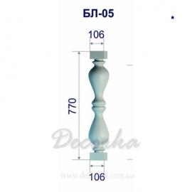 Балясина из пенополистирола ТМ Фасад Декор БЛ-5 770мм