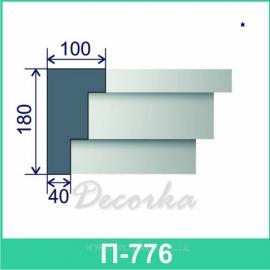 Молдинг фасадный ТМ Фасад Декор П-776 2м.