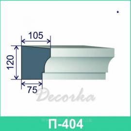 Подоконник фасадный ТМ Фасад Декор П-404 2м.