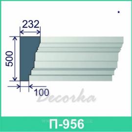 Карниз фасадный ТМ Фасад Декор П-956 2м.