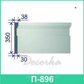 Межэтажная разделительная полоса ТМ Фасад Декор П-896 2м.