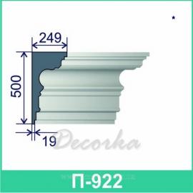 Карниз фасадный ТМ Фасад Декор П-922 2м.