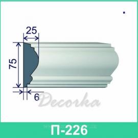 Молдинг фасадный ТМ Фасад Декор П-226 2м.