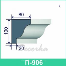 Карниз фасадный ТМ Фасад Декор П-906 2м.