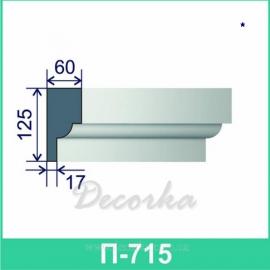 Подоконник фасадный ТМ Фасад Декор П-715 2м.