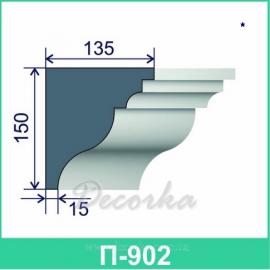 Карниз фасадный ТМ Фасад Декор П-902 2м.