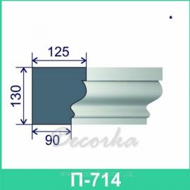 Подоконник фасадный ТМ Фасад Декор П-714 2м.