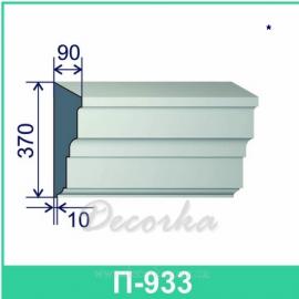 Карниз фасадный ТМ Фасад Декор П-933 2м.