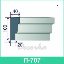 Молдинг фасадный ТМ Фасад Декор П-707 2м.