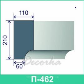 Карниз фасадный ТМ Фасад Декор П-462 2м.