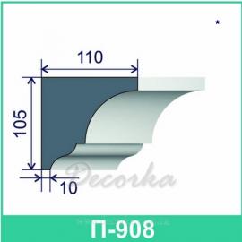 Карниз фасадный ТМ Фасад Декор П-908 2м.