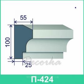 Подоконник фасадный ТМ Фасад Декор П-424 2м.