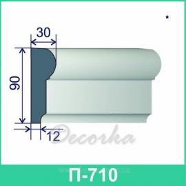 Молдинг фасадный ТМ Фасад Декор П-710 2м.