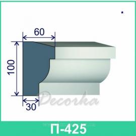 Подоконник фасадный ТМ Фасад Декор П-425 2м.
