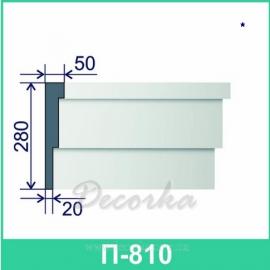 Молдинг фасадный ТМ Фасад Декор П-810 2м.