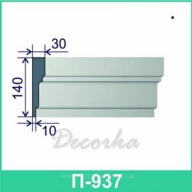 Молдинг фасадный ТМ Фасад Декор П-937 2м.