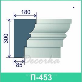 Карниз фасадный ТМ Фасад Декор П-453 2м.