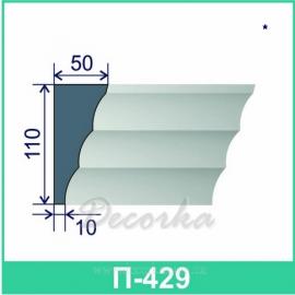 Карниз фасадный ТМ Фасад Декор П-429 2м.