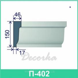 Молдинг фасадный ТМ Фасад Декор П-402 2м.