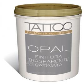 полуматовый защитный лак на водной основе OPAL 1,00л.