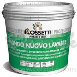 MONDO NUOVO LAVABILE - концентрированная cупермоющаяся матовая краска 15л.