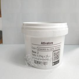 Активатор коррозии №2 Изумруд, густой. Attivatore di spessore №2 Smeraldo 0,25кг.