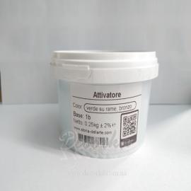 Активатор коррозии №1Б Зелёный, густой. Attivatore di spessore №1B Verde 0,25кг.