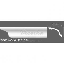 Карниз с гладким профилем Decomaster 96217