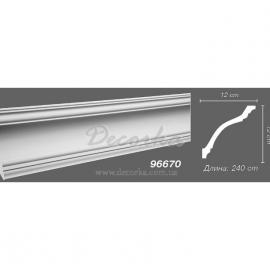 Карниз с гладким профилем Decomaster 96670