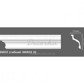 Карниз гибкий с гладким профилем Decomaster 96803 Flex