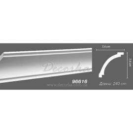 Карниз с гладким профилем Decomaster 96616