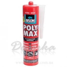 Клей-герметик Bison Poly Max Прозрачный 310мл