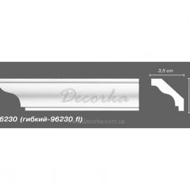 Карниз гибкий с гладким профилем Decomaster 96230 Flex